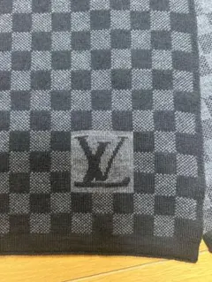 LOUIS VUITTON チェック柄マフラー