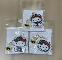 即時発送 黒猫宅急便 ヤマトxハローキティ アクリルキーホルダー 3個 
