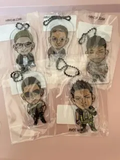 数原龍友　クリアチャーム　セット