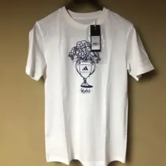 adidas ホワイト Tシャツ Mサイズ