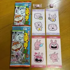 スタジオUG きゃらくたぶるステッカーズ(ラブラビット/考えすぎぴこちゃん)