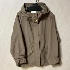 THE SHOP TK フード付きブラウンジャンパー S