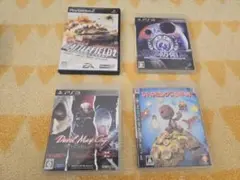 PS2/PS3ゲーム4本セット