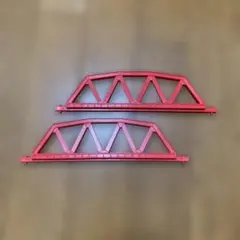 プラレール 赤いレール橋脚