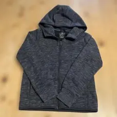 UNIQLO フード付きパーカー 140cm ダークグレー
