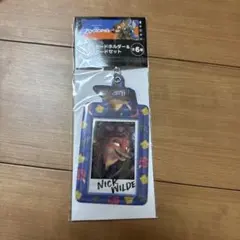 ズートピアハッピーくじ ニック・ワイルド カードホルダー&カードセット　H賞