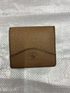 SANTA BARBARA ポロ 二つ折り財布 ブラウン