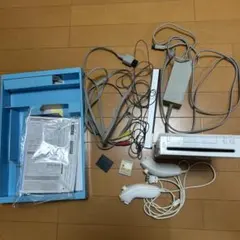 Wii 本体 と線、すぐに遊べるセットホワイト 動作確認済み。箱付き。