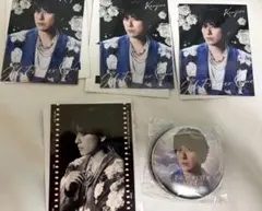 山下健二郎　JSB FOREVER ONE フォトカード　缶バッジ