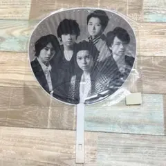【美品】嵐 集合 うちわ ジャニーズカウントダウン 2009-2010