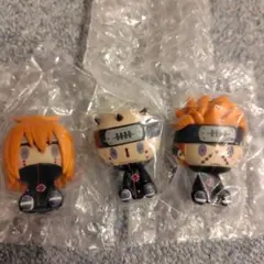 一番くじ NARUTO　疾風伝　輪廻の嘆きと平和の懸け橋　G賞ちょこのっこ　3種