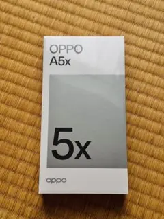 新品未使用キズあり】OPPO A5x ブルー 128GB 本体 箱あり - メルカリ