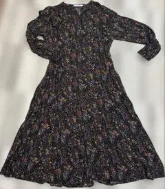 AMERICAN HOLIC 花柄 ロングワンピース M