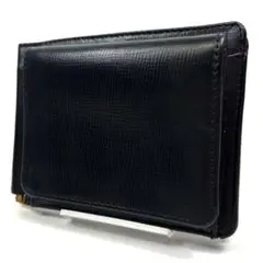 GLENROYAL マネークリップ 小銭入れ付き 二つ折り財布 ブラックのサムネイル