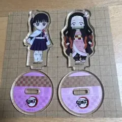 鬼滅の刃　ランダムデフォルメアクリルマスコット　栗花落カナヲ　竈門禰豆子