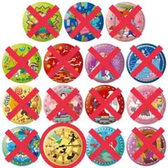 カラフルキャラクター 刺繍缶バッジ ピーターパン