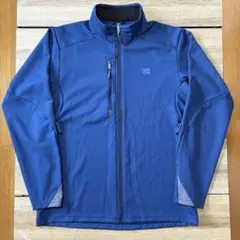 ファイントラック ドラウトセンサージャケット ブルー L 美品 高機能 通気性 ファイントラック ドラウトセンサージャケット ブルー L 美品 高