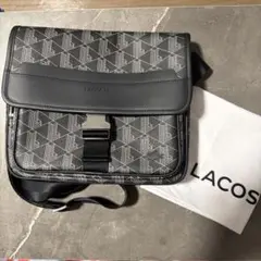 LACOSTE モノグラム ショルダーバッグ
