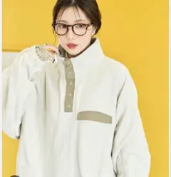 ALLPLUSDELIVER ALPSDRLOGOFLEECEHALF ZIP - メルカリ