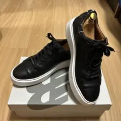 アウール　DEVICE1 レザー マーブル ブラック 26.5cm