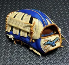 日本製 ミズノプロ ダイバーシティブルー オーダー 軟式 内野手用