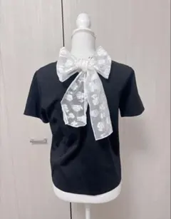 新品未使用　ohga バックリボン Tシャツ カットソー