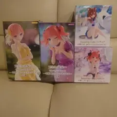 五等分の花嫁∽　五等分の花嫁∬　フィギュア　4体セット