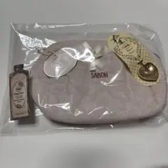 SABON ピンク ポーチ ハートスプーン セットのサムネイル