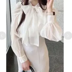 マーキュリーデュオ トップス パワショルトップス シースルーのサムネイル