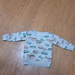 動物柄トレーナー 95サイズ