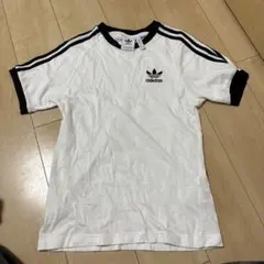 adidas ホワイト Tシャツ