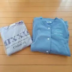 ジャンパー＆しまむら　MIXXIMのパープルトレーナー