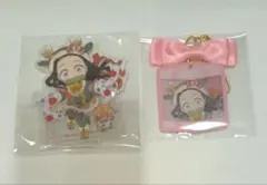 鬼滅の刃 竈門禰豆子 クリスマス 2025 アクスタ&チャーム 2点セット