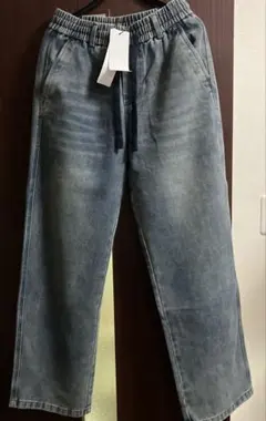 新品未使用品♡CREAM SODA LAB ワイドデニムパンツライトブルー