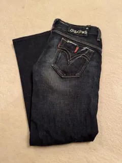 Levi's ダークブルー ストレートデニム✨