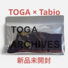 新品未開封 TOGA × Tabio シアーソックス バーガンディ靴下 タビオのサムネイル