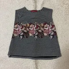 VIVIENNE TAM ヴィヴィアンタム 孔雀　トップス　ノースリーブ