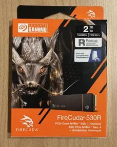 Fire Cuda 530R SSD 2TB ヒートシンクモデル