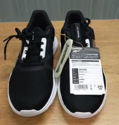 Reebok G57592 スニーカー 245mm ブラック/ホワイト