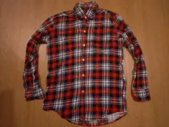 チェックシャツ 古着