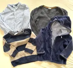 ラルフローレン　H&M ニット　カーディガン　男の子　0歳　1歳　80 90