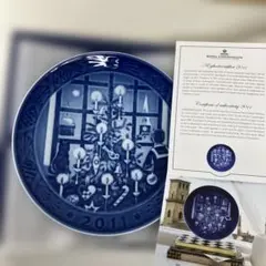 ROYAL COPENHAGEN 2011年 クリスマスプレート２枚セットのサムネイル
