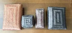 竹製バスケットセット