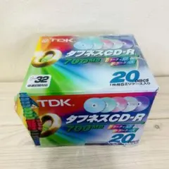 TDK CDRディスク 700MB カラーディスクケース 32倍速