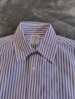 Brooks Brothers　紫系ストライプ Regent Fit XS