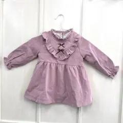 フォーマル　コーデュロイ ワンピース　ピンク　サイズ100