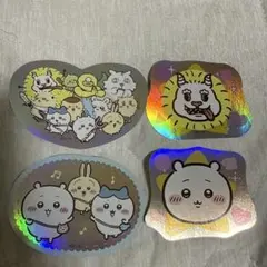 ちいかわ　キャラカットステッカー　うさぎ　モモンガ　ハチワレ　ステッカー