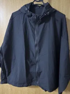 Mal. ブラック フード付き アウター