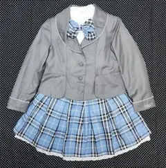 キャサリン コテージ/チェックSKスーツ/120cm【入学式】