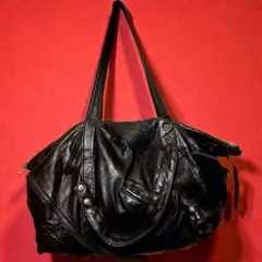 【VINTI ANDREWS】激レア レザー再構築ショルダーバッグ ヴィンテージ